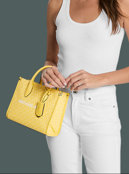 Petit sac bandoulière Michael Kors Mirella Signature Logo