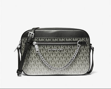 Sac bandoulière Jet Set grand format avec logo signature ombré de Michael Kors