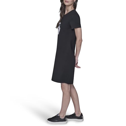 Karl Lagerfeld Women's Short Sleeve Soft Logo T-Shirt Dress