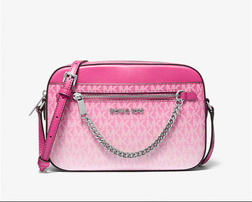 Sac bandoulière Jet Set grand format avec logo signature ombré de Michael Kors