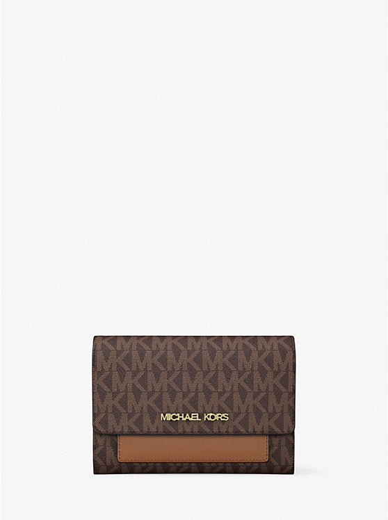 Michael Kors Jet Set Medium Signature Logo 2-in-1 Wallet
