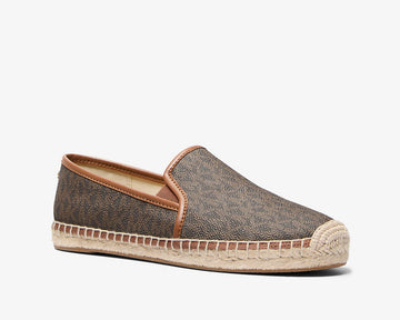 Michael Kors Hastings Signature Logo Slip-On Espadrille