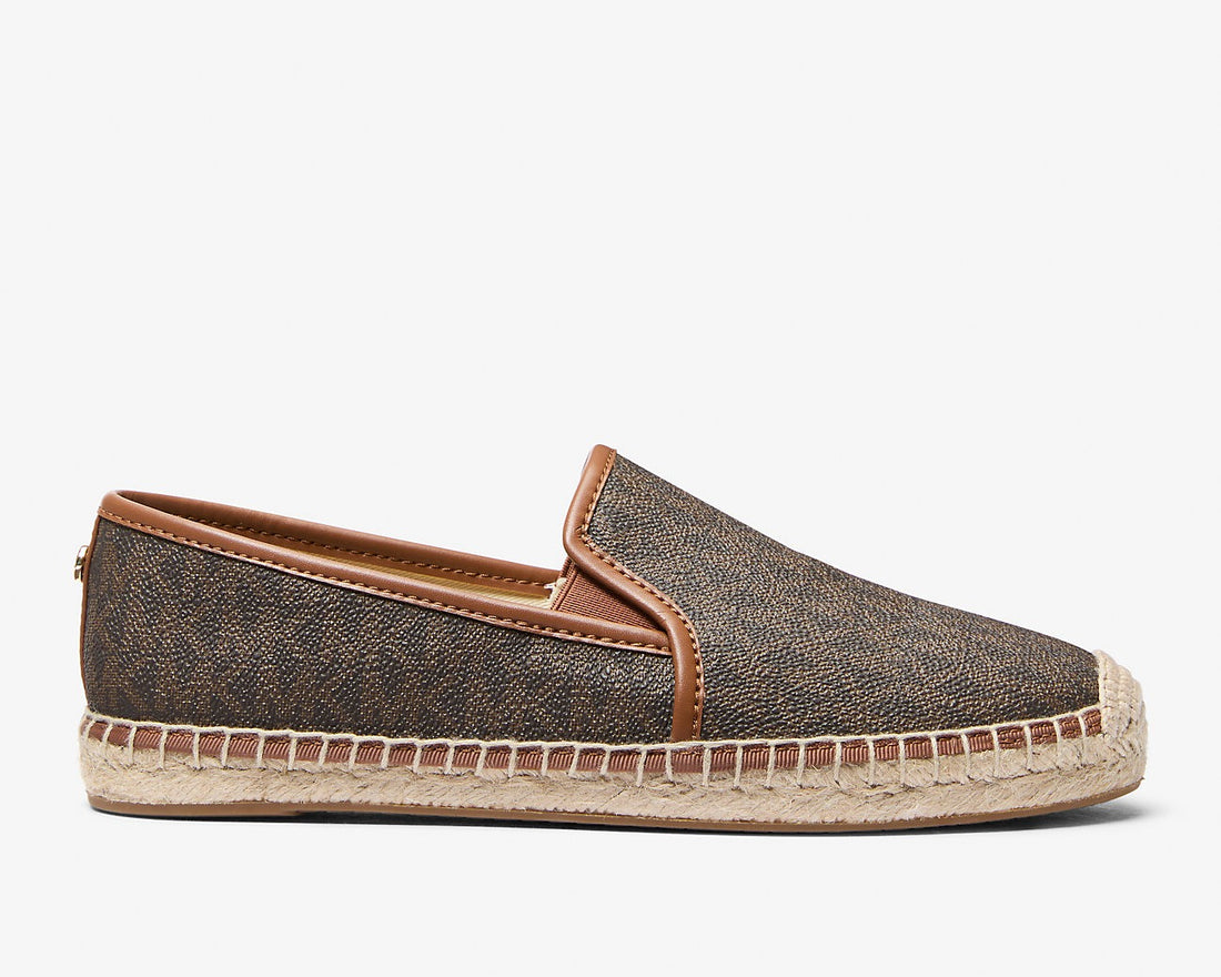 Michael Kors Hastings Signature Logo Slip-On Espadrille