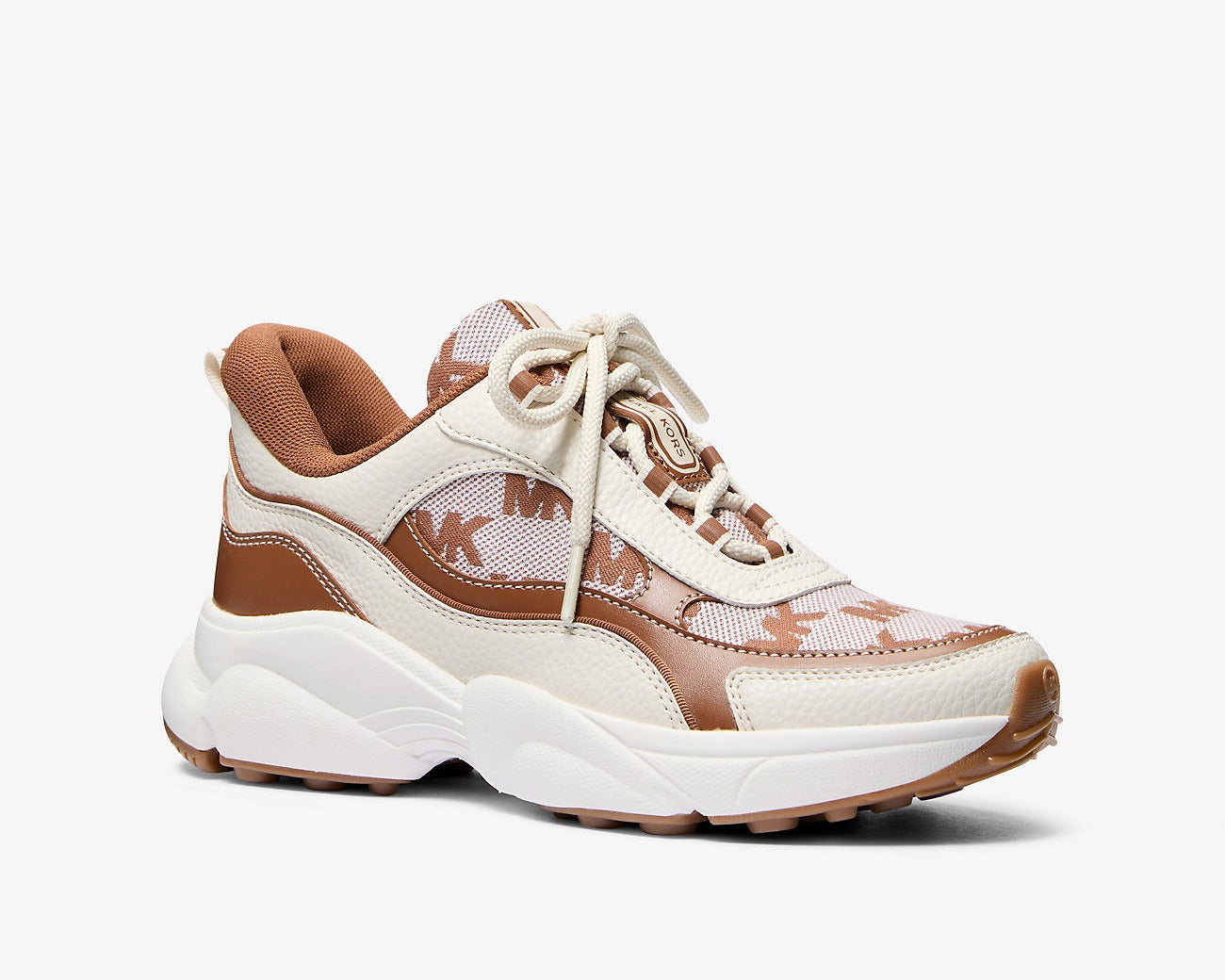 Michael Kors Katrina Mixed-Media Trainer