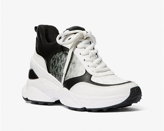 Michael Kors Katrina Mixed-Media Trainer