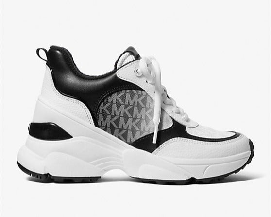 Michael Kors Katrina Mixed-Media Trainer