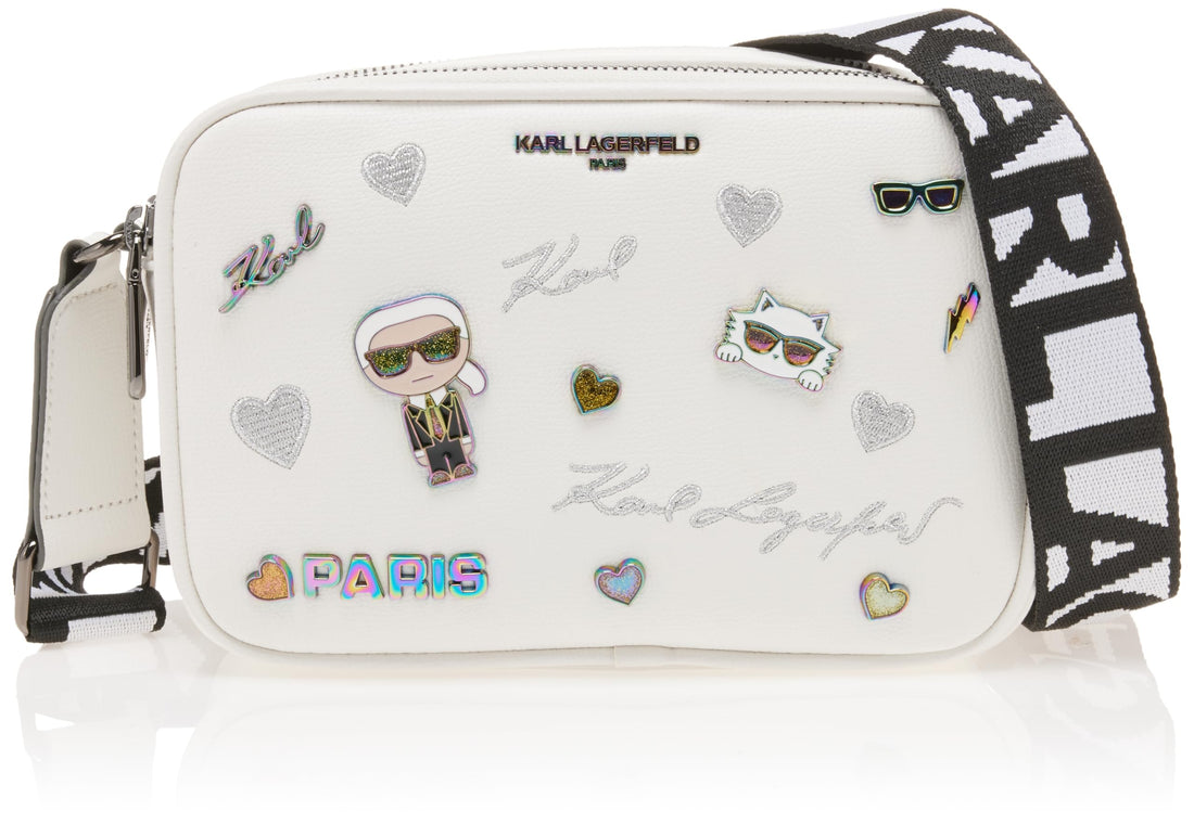 Karl Lagerfeld Paris Women's Maybelle Crossbody Handbag Cross Body