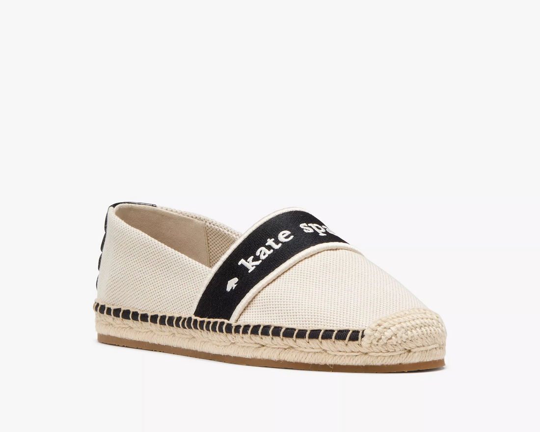 Kate Spade Piper Webbing Espadrille Flat