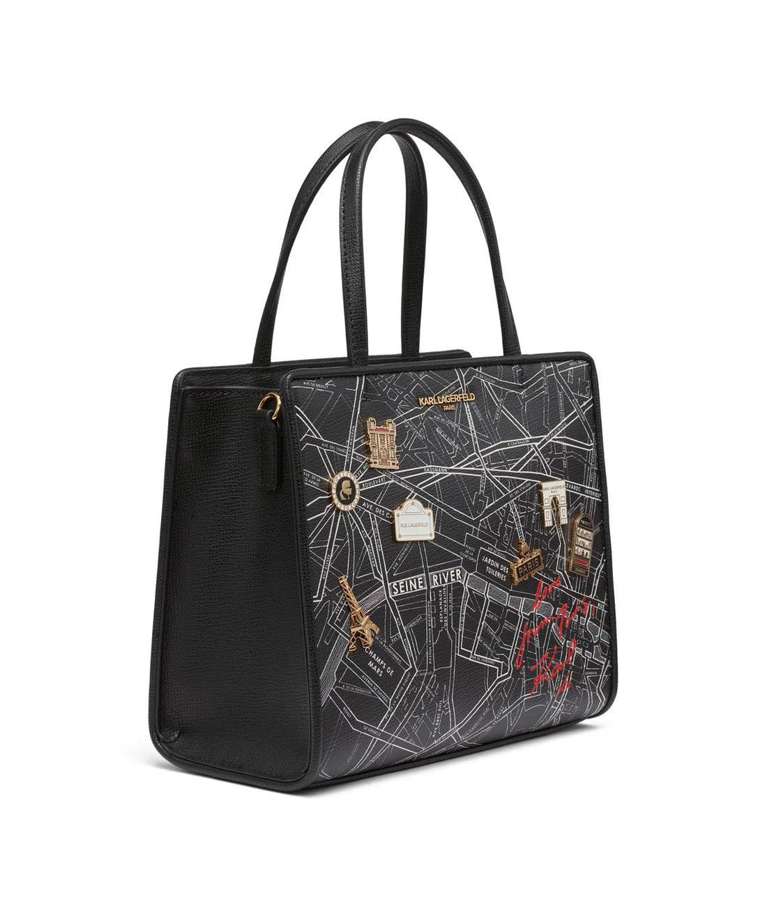 Karl Lagerfeld MAYBELLE TRAVEL PRINT SATCHEL