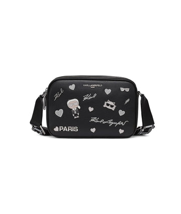 Karl Lagerfeld MAYBELLE CROSSBODY WITH PINS