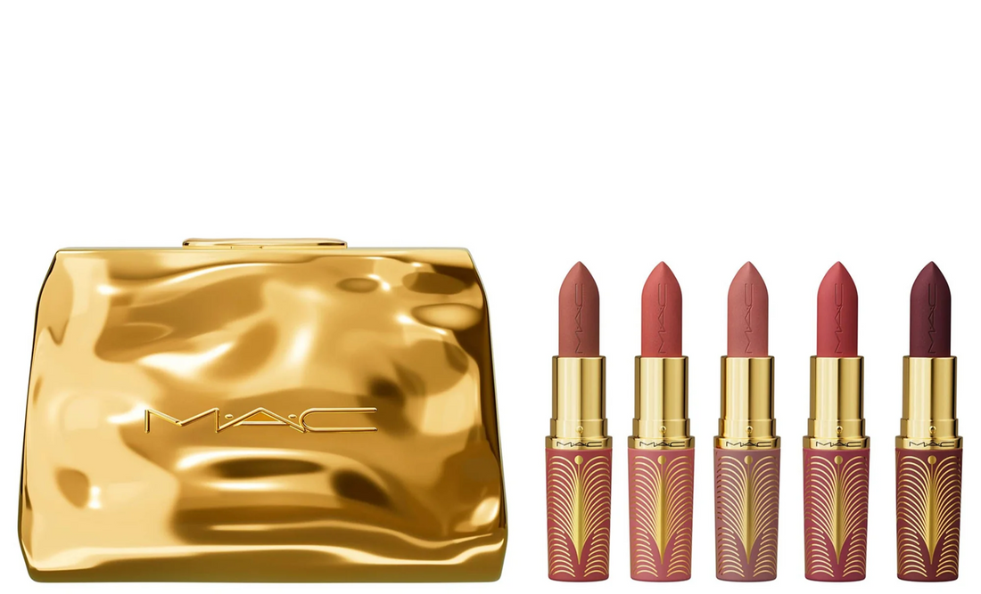 MAC Gold Standard Matte Lipstick Kit X5 limited edition